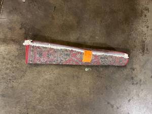 lot 39 image: Unique Loom Edinburgh Monroe Red 3 3 x 5 3 Area Rug