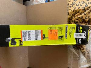 lot 78 image: RYOBI 40V HP Brushless 15 in. Cordless Carbon Fiber Shaft Attachment Capable String Trimmer (Tool Only)
