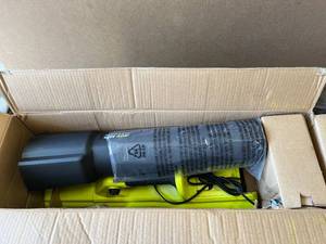 lot 80 image: RYOBI 40V HP Brushless Whisper Series 190 MPH 730 CFM Cordless Battery Jet Fan Leaf Blower with (2) 4.0 Ah Batteries & Charger