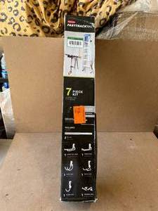 lot 81 image: Rubbermaid All-In-One FastTrack Garage Storage Rail System Tool Kit (7-Piece)