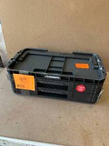 lot 91 image: Husky Connect 2-Drawer 13-Compartment Small Parts Organizer