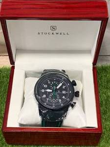 New Stockwell Moror Sports Rubber Strap Watch $705 Retail