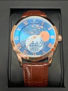 New Talis Co. Astro Globe  Moon Luminous Watch $843 Retail
