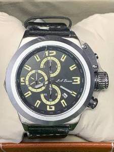 New LA Banus Crown Screw Chrono Watch $722 Retail