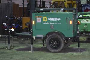 Diesel Vertical Mast Light Tower  Generator