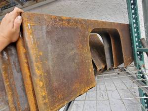 New Steel Quick Tach Attachment Mount Plate Skid Steer