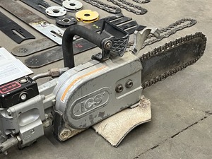 ICS 890 Industrial Hydraulic Concrete Chainsaw Set
