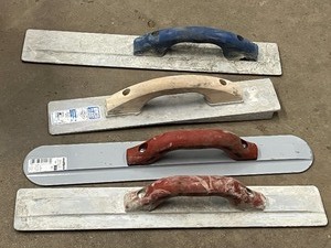 Lot Of Concrete Finishing Tools