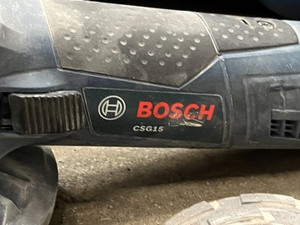 Bosch Corded Concrete Surface-Grinding Tool With Case