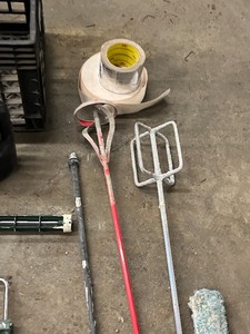 Crate Of Assorted Flooring  Painting  Drywall Tools & Supplies