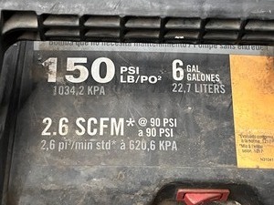 Porter Cable AIr Compressor
