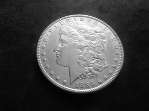 1884 Morgan Silver Dollar