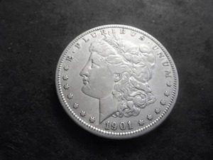 1901 S Morgan Silver Dollar