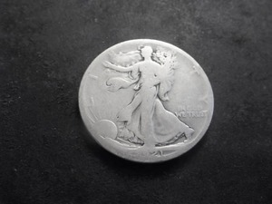 1921 S Walking Liberty Half Dollar