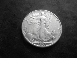 1936 D Walking Liberty Half Dollar