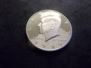 1995 Silver Kennedy Half 90% Silver Choice Proof