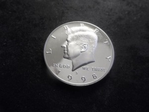1998 Silver Kennedy Half 90% Silver Choice Proof