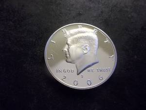 2006 Silver Kennedy Half 90% Silver Choice Proof
