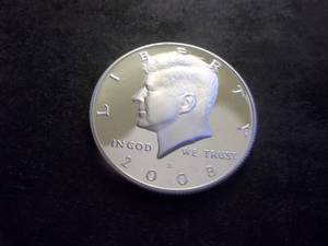2008 Silver Kennedy Half 90% Silver Choice Proof