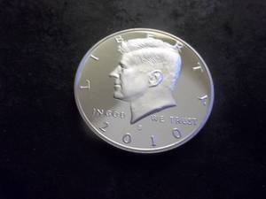 2010 Silver Kennedy Half 90% Silver Choice Proof