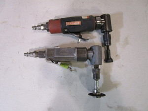 lot 215 image: (2) Right Angle Die Grinders