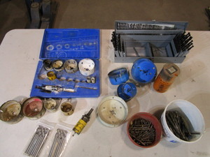 lot 238 image: Drill Bits & Hole Saws