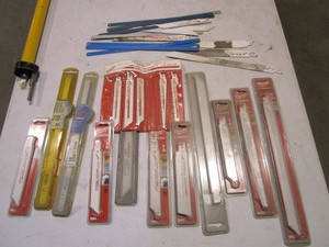 lot 256 image: Sawzall & Hacksaw Blades