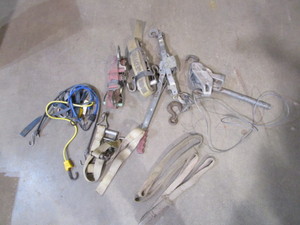 lot 263 image: Come A Longs & Ratchet Straps