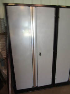 lot 15 image: Performax Steel Shop Cabinet 18x36x73