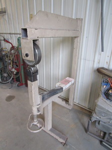 lot 2 image: English Wheel wVarious Dies