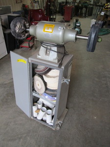 lot 26 image: Baldor Buffer & Accessories
