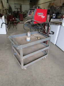lot 32 image: Lincoln SP-175 Plus Wire Welder & Cart