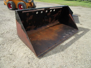 lot 49 image: Skid Steer 8 Snow Bucket