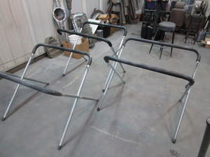 lot 57 image: (3) Auto Body Stands