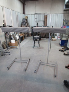 lot 60 image: (2) Auto Body Heat Lamps