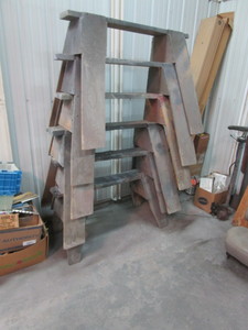 lot 63 image: (5) Sawhorses