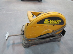 lot 73 image: DeWalt Chop Saw