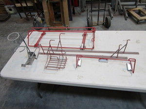 lot 280 image: Auto Body Racks & Holders