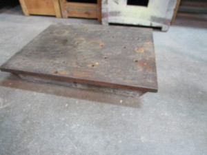 lot 295 image: Cast Steel Surface Plate 16x20x3 12