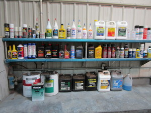 lot 308 image: Lot of Full & Partial Oils & Misc.