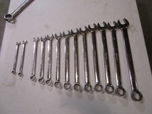 lot 77 image: Snap On Wrench Set 38 - 1 14 (missing 12)