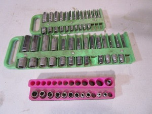 lot 108 image: Snap On 14 & 38 Metric Sockets
