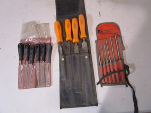lot 119 image: Snap On Files & Punches