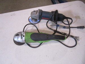 lot 150 image: (2) Angle Grinders