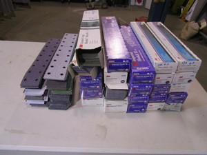 lot 168 image: Strips of Sandpaper Various Grits