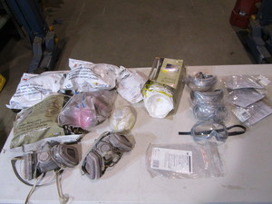 lot 176 image: Painting Respirators, Goggles, Glasses, Masks