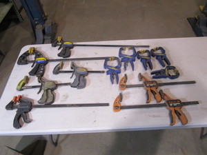 lot 193 image: Bar Clamps & Squeeze Clamps