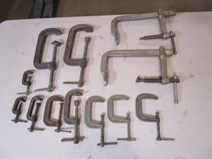 lot 194 image: C Clamps