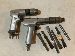 lot 127 image: Snap On Air Hammer & Drill