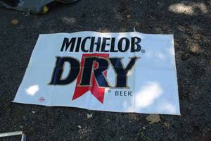 lot 152 image: Michelob Dry Beer Banner